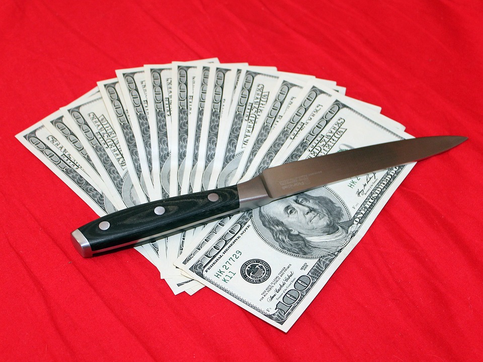 dolary a nůž
