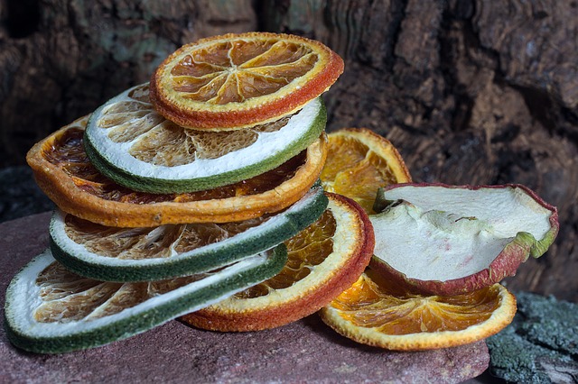 sušené citrusy